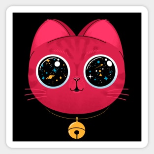 Universe Cat Eyes Sticker